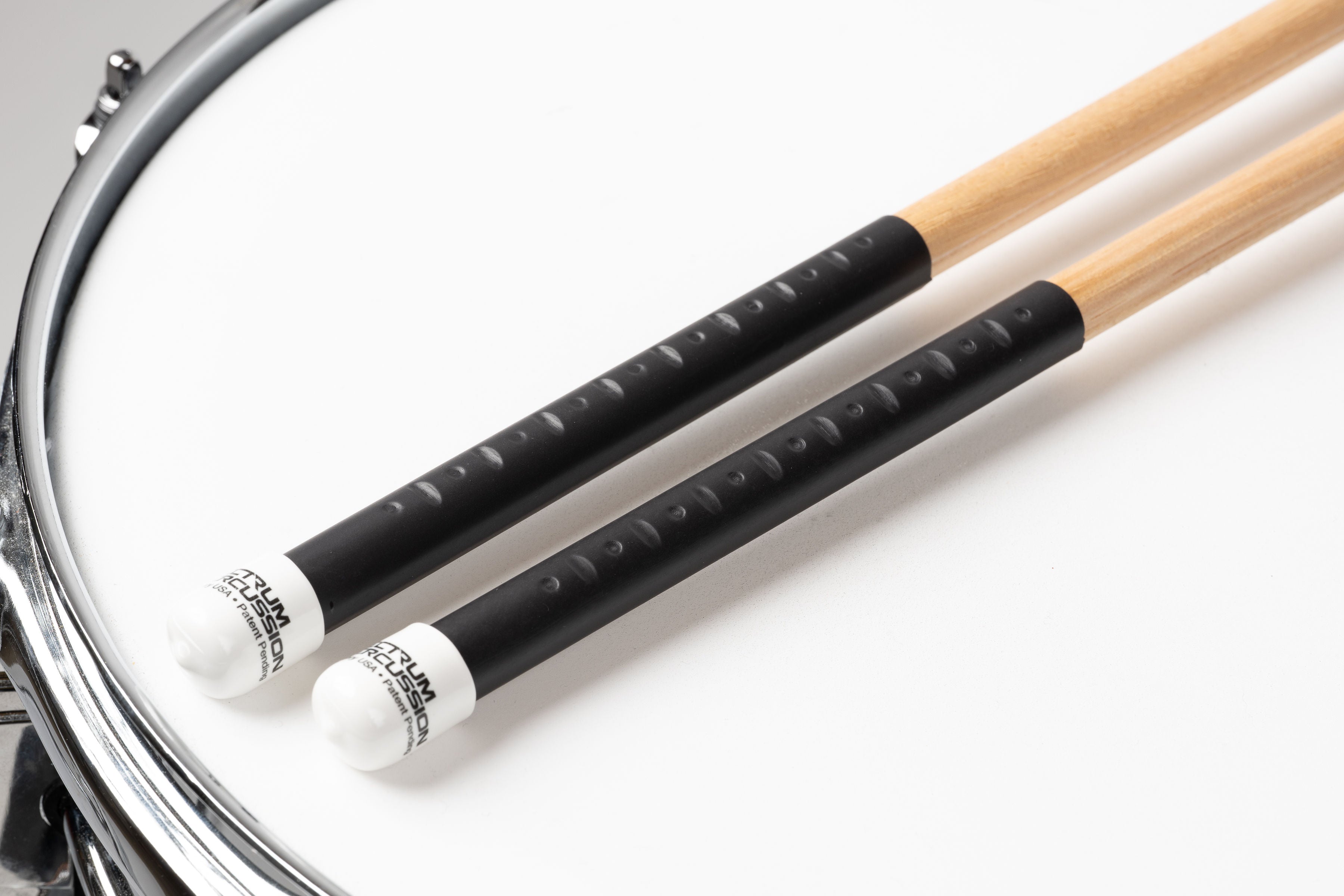 7A Multi-Tone Hickory with Embossed Grip – Spectrum Percussion